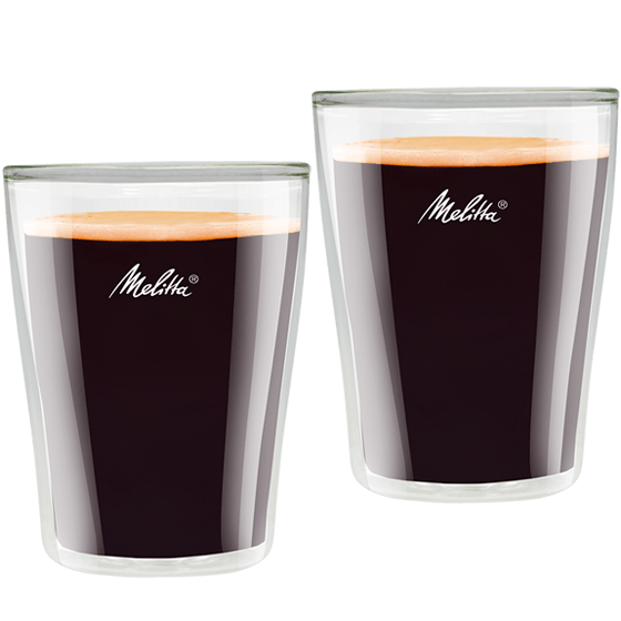 Zubehoer Melitta Kaffeegl ser doppelwandig 200ml Set 6761117