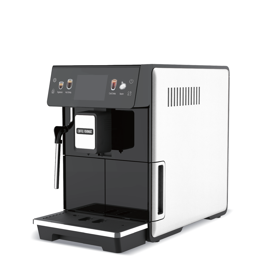 Coffee Format MINI STEAM White z ręczną dyszą pary