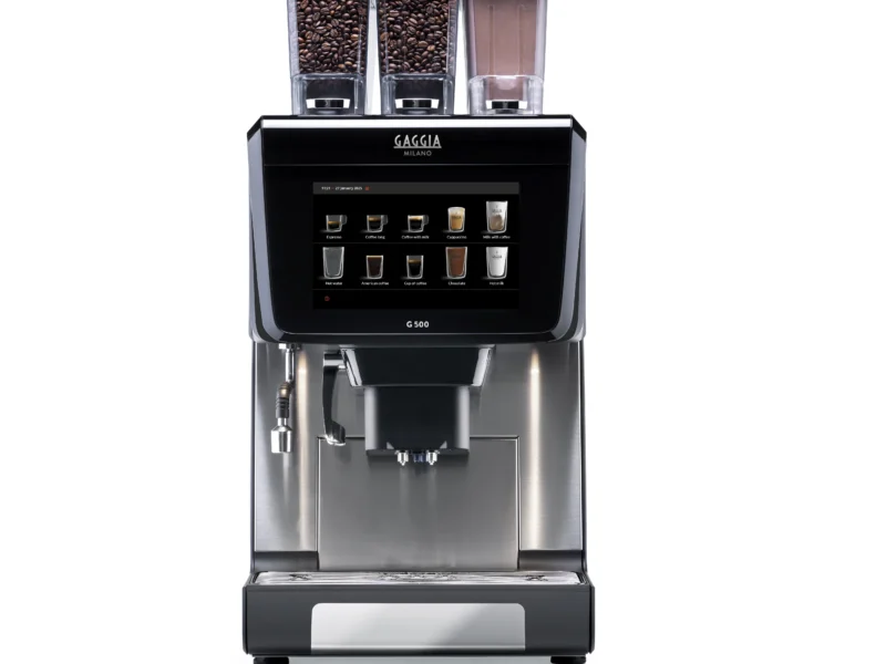Gaggia G500 — Latte Velluto — widok z przodu