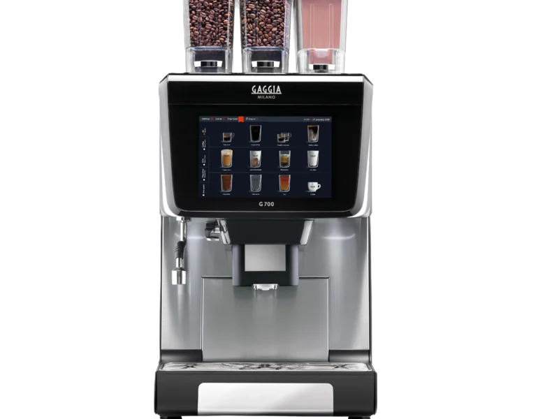 Gaggia G700 — widok z przodu