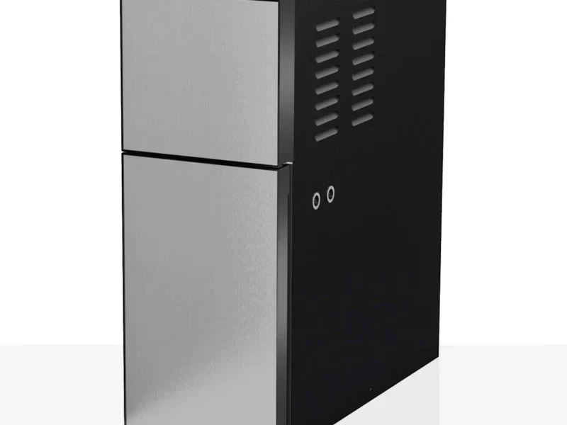 Lodówka do mleka Gaggia 7 l 960990 — front ze stali nierdzewnej